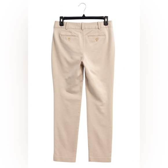 Talbots Women’s 4P Khaki Newport Straight Leg Dress Pants - Picture 2 of 2